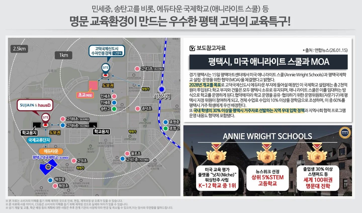 고덕 국제신도시 풍경채 프리미엄